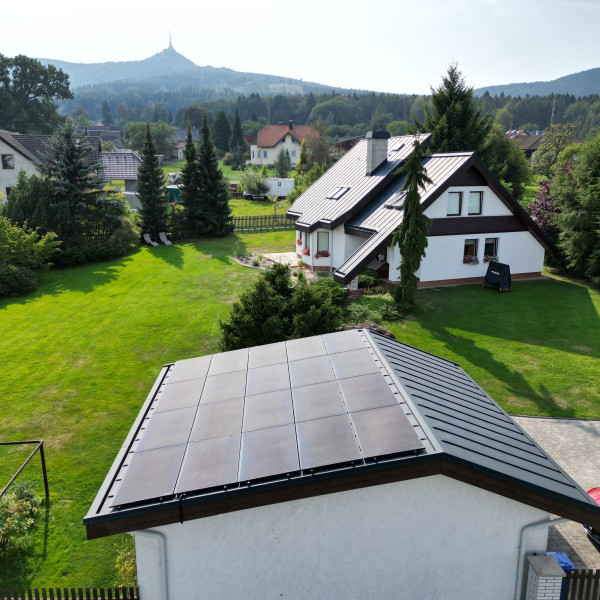 Instalace fotovoltaické elektrárny v Liberci