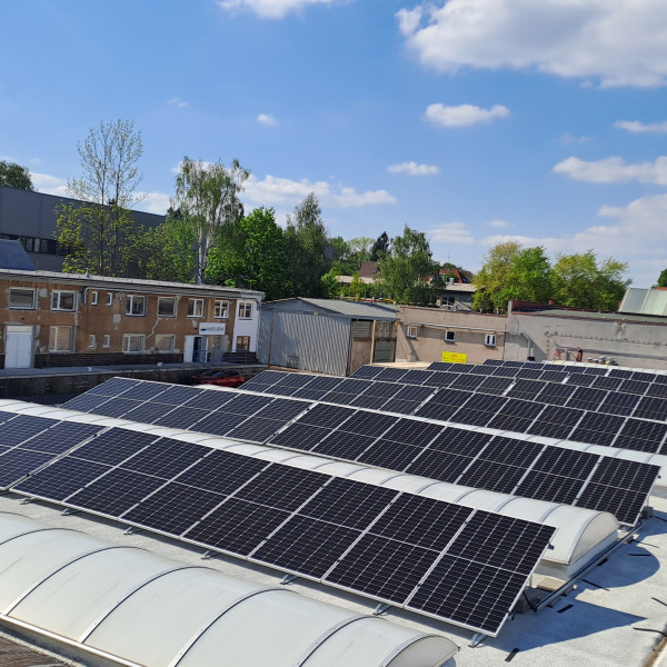 Instalace fotovoltaické elektrárny v Liberci